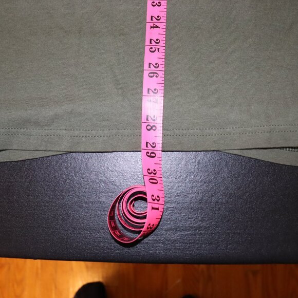 American Original Homeland Security Tee XL Olive Green Delta Pro Weight Vintage - Picture 5 of 5